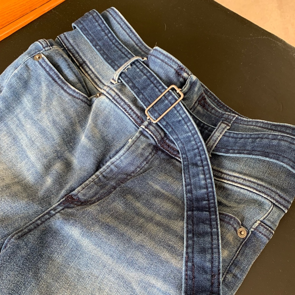 Express Denim Perfect Super High Rise Ankle Jegging